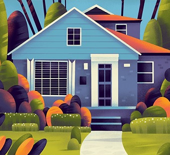 Storybook House Illustration